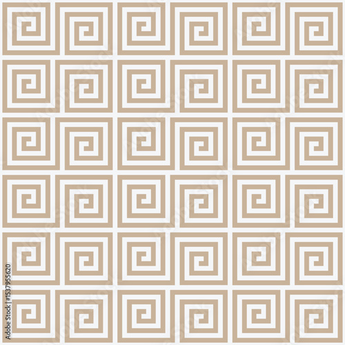 Seamless pattern leeann geometric light brown color