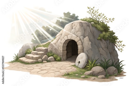 old stone church