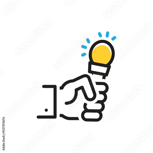 Multi color icon for press