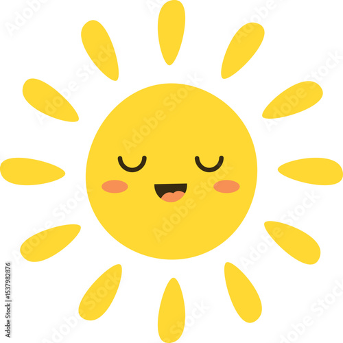 Summer Sun Character