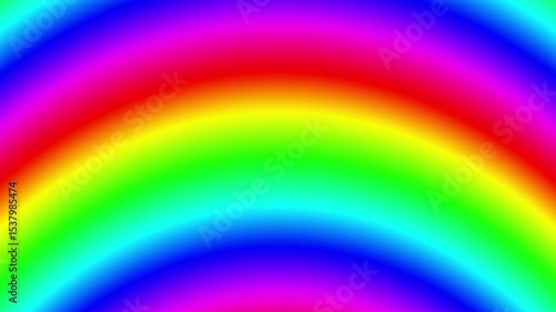 Abstract rainbow colorful warm waves loop background
