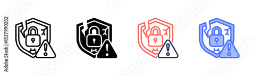 Security Breach Icon