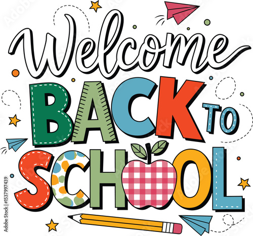 Playful Welcome Back to School