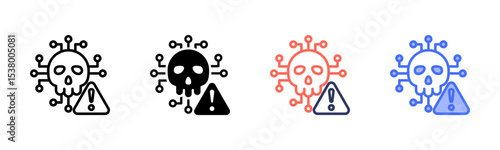 Cyberattack Icon