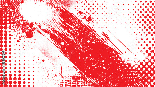 Red grunge scratched background texture
 red grunge background red grunge background texture in old distressed vintage paper design with white scratched peeling 
