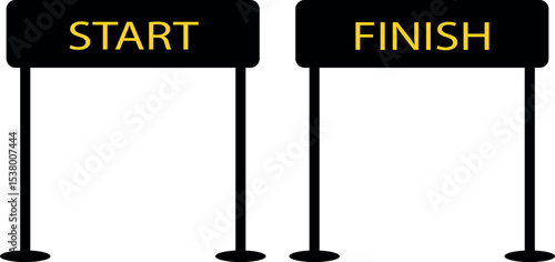 Start and Finish Line Markers – Racing Competition