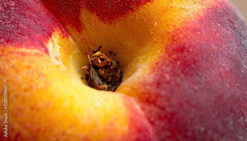 Close up of peach