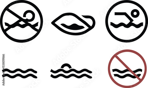 A funny cartoon face vector set with mustache, beard, and glasses icons in a vintage style collection