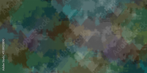 Colorful clouds blend into a black background, creating a dramatic and mysterious visual effect. Suitable for abstract and surreal designs, with a unique color combination. eps 10