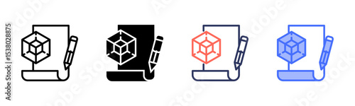 3D Model Icon