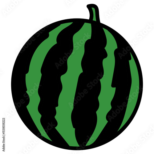 スイカのベクターイラスト
