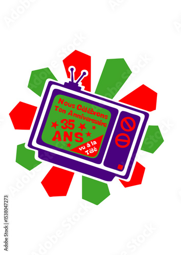 35 ans vu a la tele tv telivision anniversaire