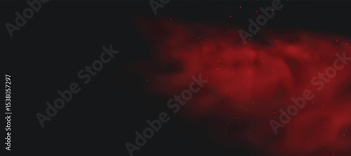 red smoke abstract background.
