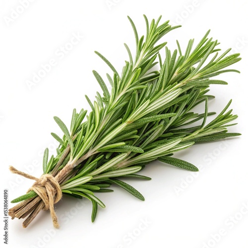 bunch of fresh rosemary.