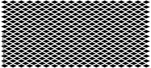 Half tone black grunge dots on white background, checkered background Wallpaper Vector old diamonds background with cracks, vector illustration