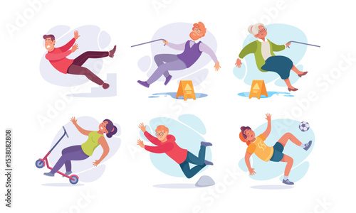 A Collection of Humorous People Falling in Various Funny and Entertaining Situations