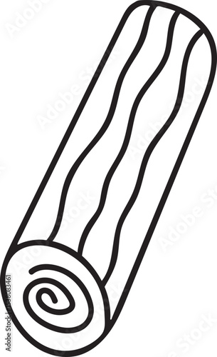simple hand-drawn timber