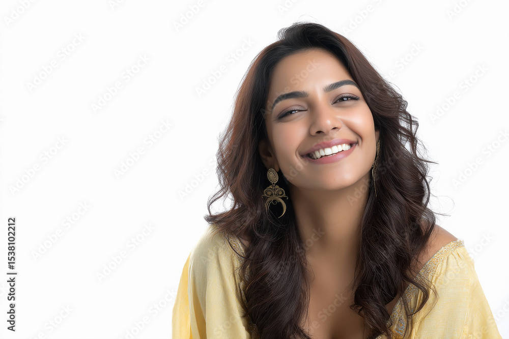 Young beautiful gorgeous indian woman smiling Young beautiful gorgeous indian woman smiling