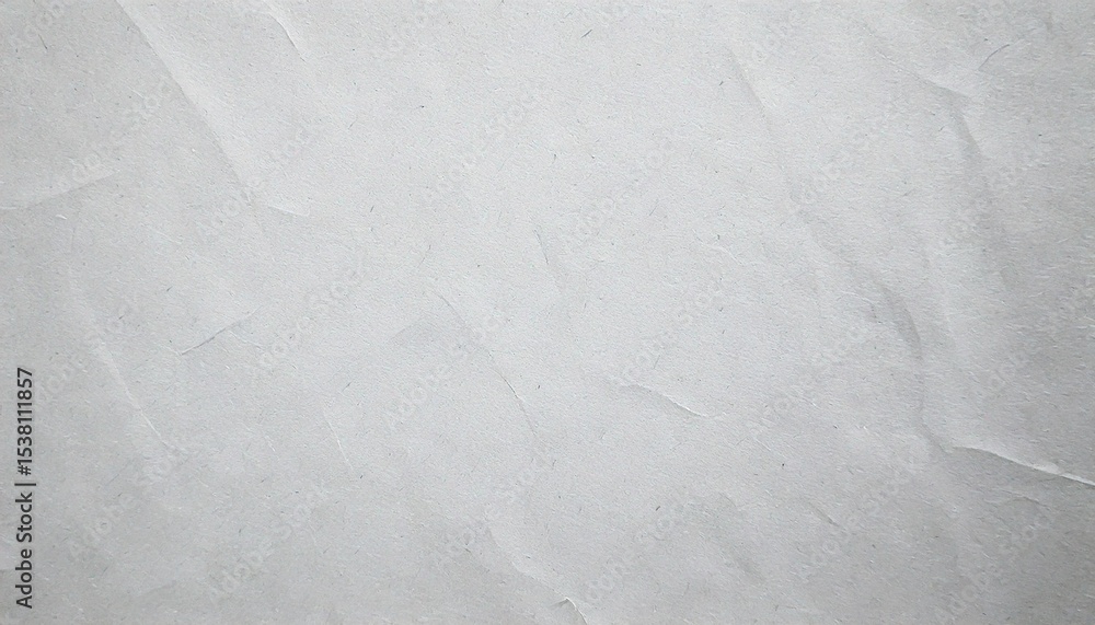 Obraz premium Paper, texture, background, design, vintage — A soft white recycled craft paper texture with subtle grey tones and gentle creases, evoking an old vintage page. Ideal for natural, eco-friendly, or hist