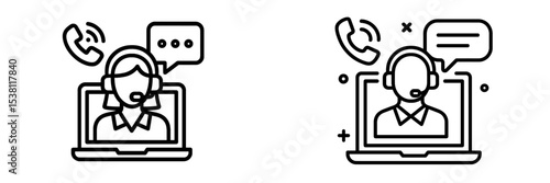 Virtual assistance and customer service through digital communication platforms