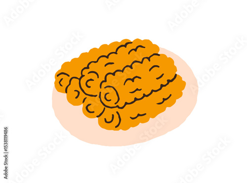 Corn cobs, cooked and served on plate. Sweet maize, boiles sweetcorn stacked....