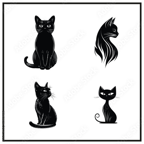 Black Cat Silhouette