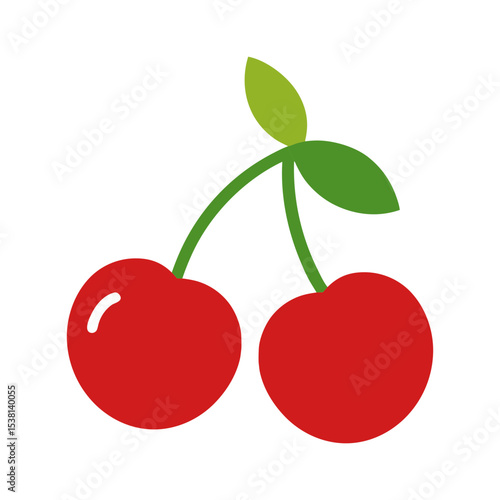 cherry vector illustration