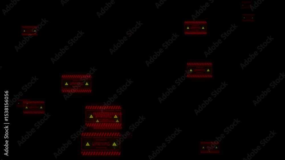 cyberattack eror code software hack, error message. Computer hacked Alert Message, Hack screen attack, hacking warning message, warning code hack overlay.