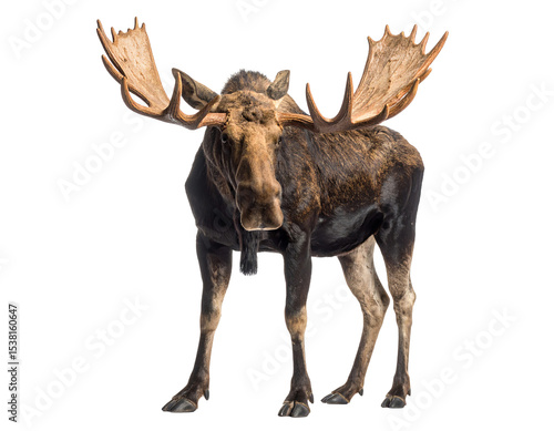 Wallpaper Mural Majestic moose standing in natural pose. Torontodigital.ca