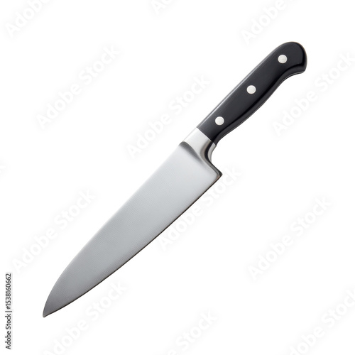 Wallpaper Mural Professional kitchen knife with a sleek stainless steel blade and ergonomic handle for culinary use Transparent background or png Torontodigital.ca
