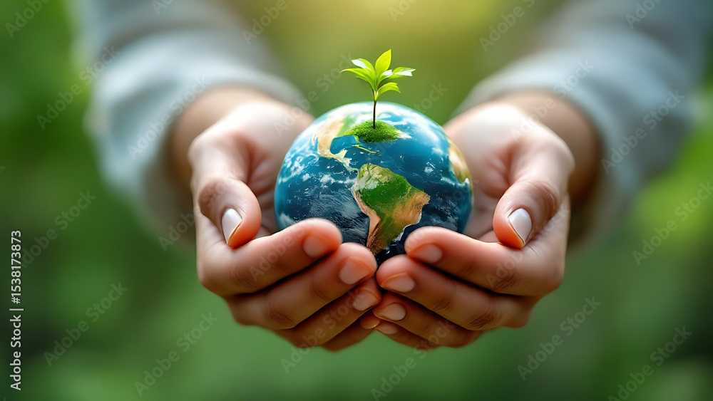 Protecting the Planet with Gentle Hands Protecting the Planet with Gentle Hands
