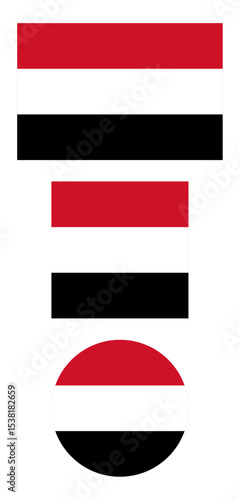 Free Download 
Yemen flag PNG vector. Yemen square and round icon isolated on transparent PNG background. Yemen flag icon. - GFXLoad
