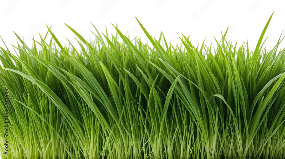 Fototapeta premium Grass isolated on white background