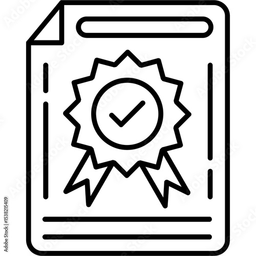 Occupancy Certificate Icon
