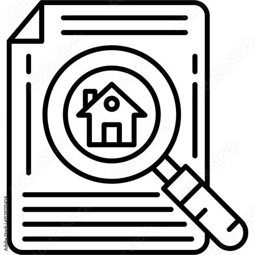 Estate Title Search Icon