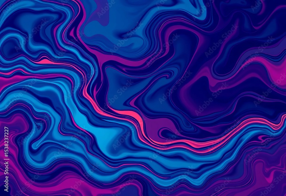 Fototapeta premium Dynamic fluid patterns, abstract elegance, modern sophistication, high-quality vector backdrop, swirl, lines