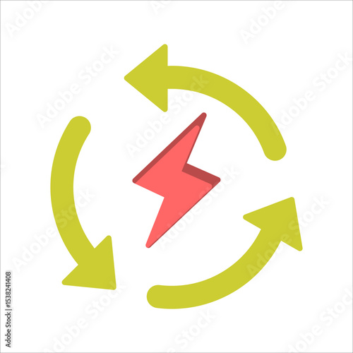 Free Download Recyclable Vector Icon - GFXLoad