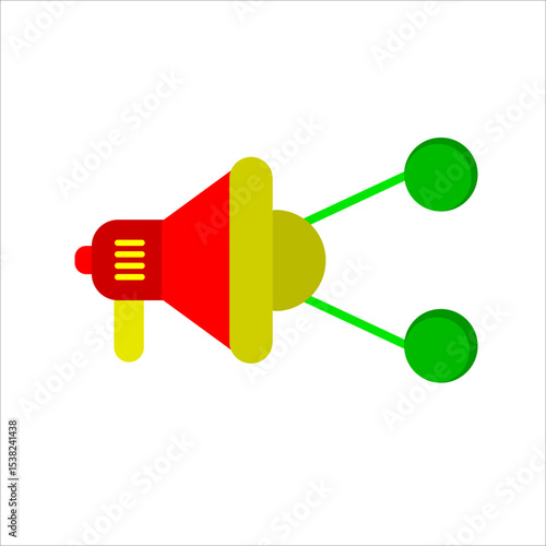 Viral Marketing Vector Icon
