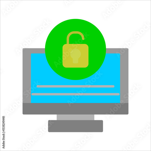 Unlock Vector Icon