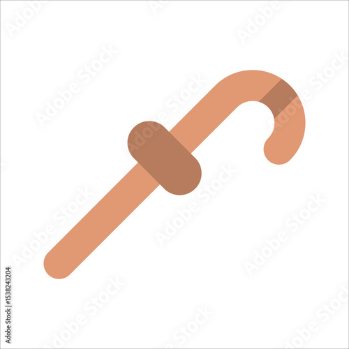 Walking Stick Vector Icon