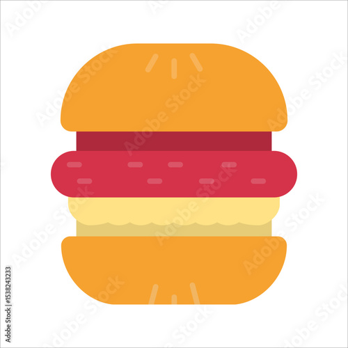 Burger Vector Icon