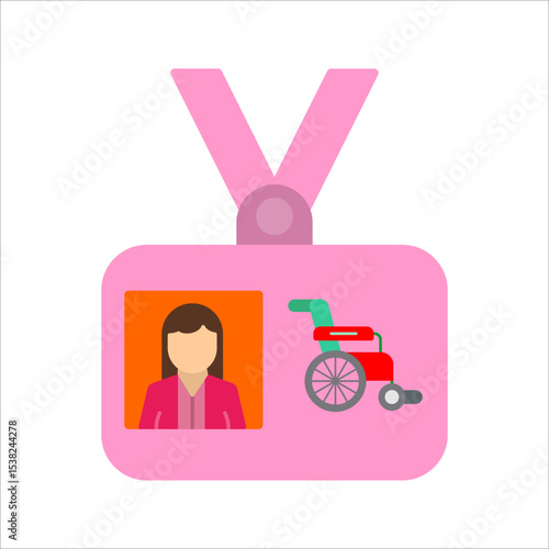Id Card Vector Icon