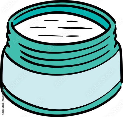 Illustration of topical medicine
