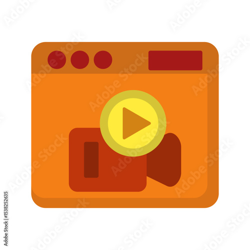 Vlog Vector Icon