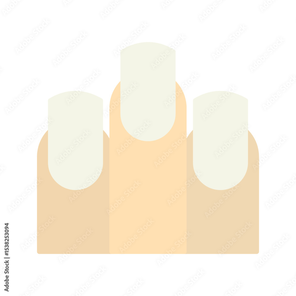 Fototapeta premium Nail Vector Icon