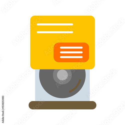 Cd Room Vector Icon