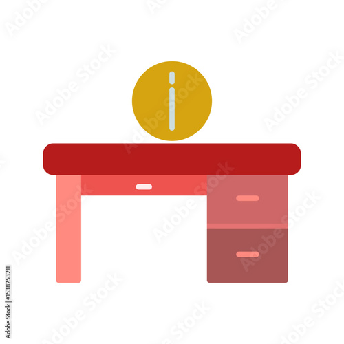 Information Desk Vector Icon
