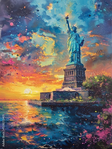 U.S. Independence Day. background, banner, poster, templates for stories and posts in social networks