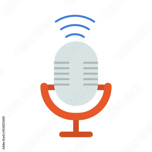 Podcast Vector Icon