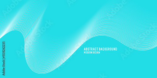 A background with wavy lines that create a background with wavy lines that create an abstract pattern. A template for placing text and information. Illustration for presentation and business.